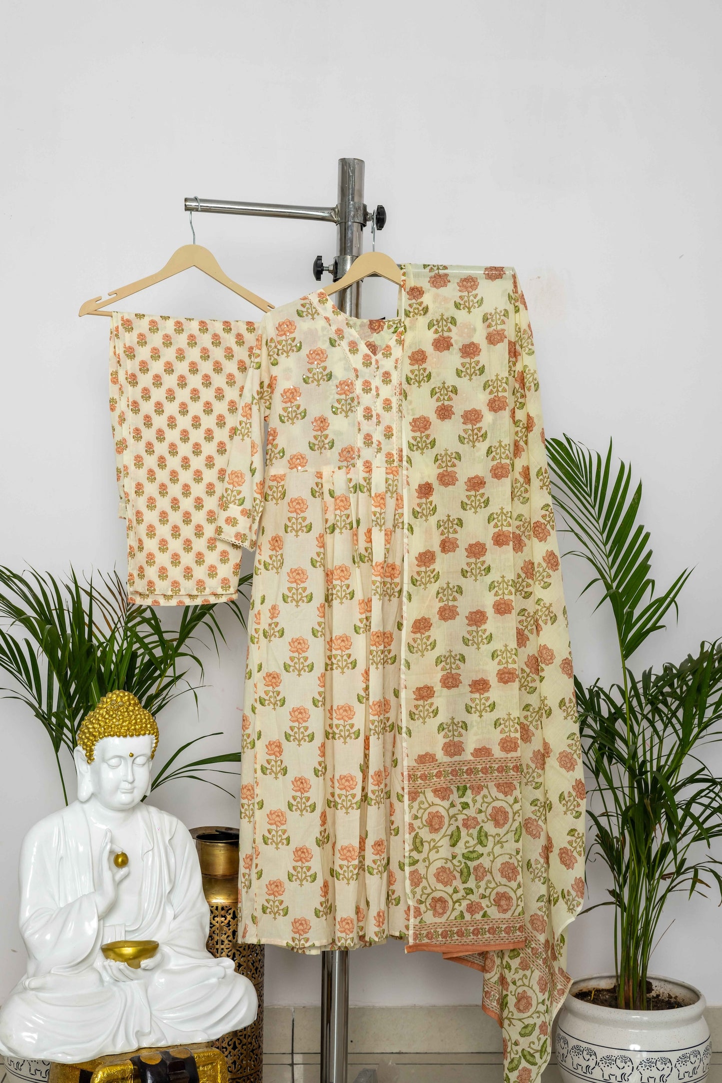 Cotton Salwar Suit with Dupatta | High-Quality Ethnic Wear (TMRSUITWDPTTA001)