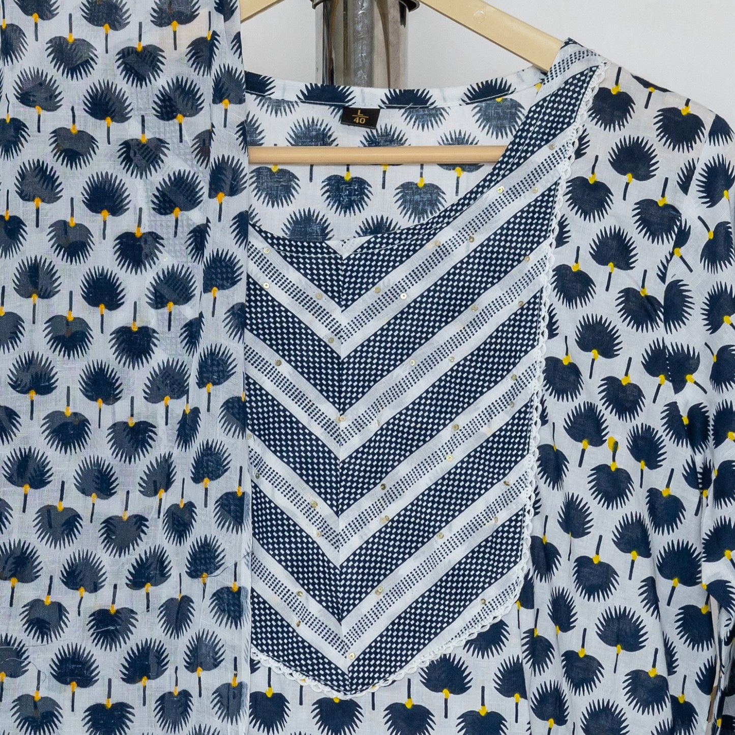 Cotton Salwar Suit with Dupatta | High-Quality Ethnic Wear (TMRSUITWDPTTA006)