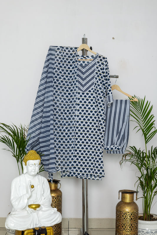 Cotton Salwar Suit with Dupatta | High-Quality Ethnic Wear (TMRSUITWDPTTA006)