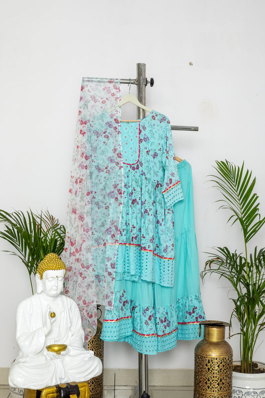 Cotton Salwar Suit with Dupatta | High-Quality Ethnic Wear (TMRSUITWDPTTA009)