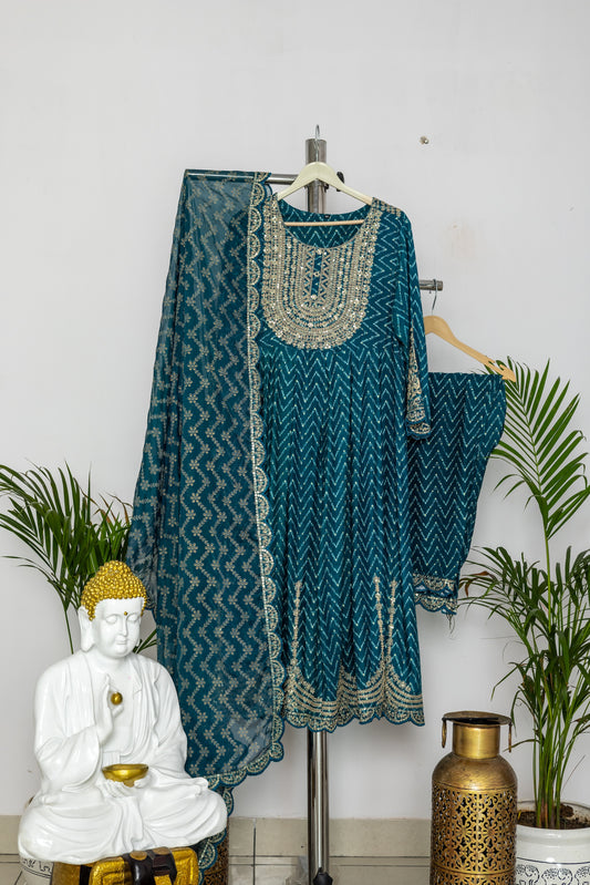 Cotton Salwar Suit with Dupatta | High-Quality Ethnic Wear (TMRSUITWDPTTA010)