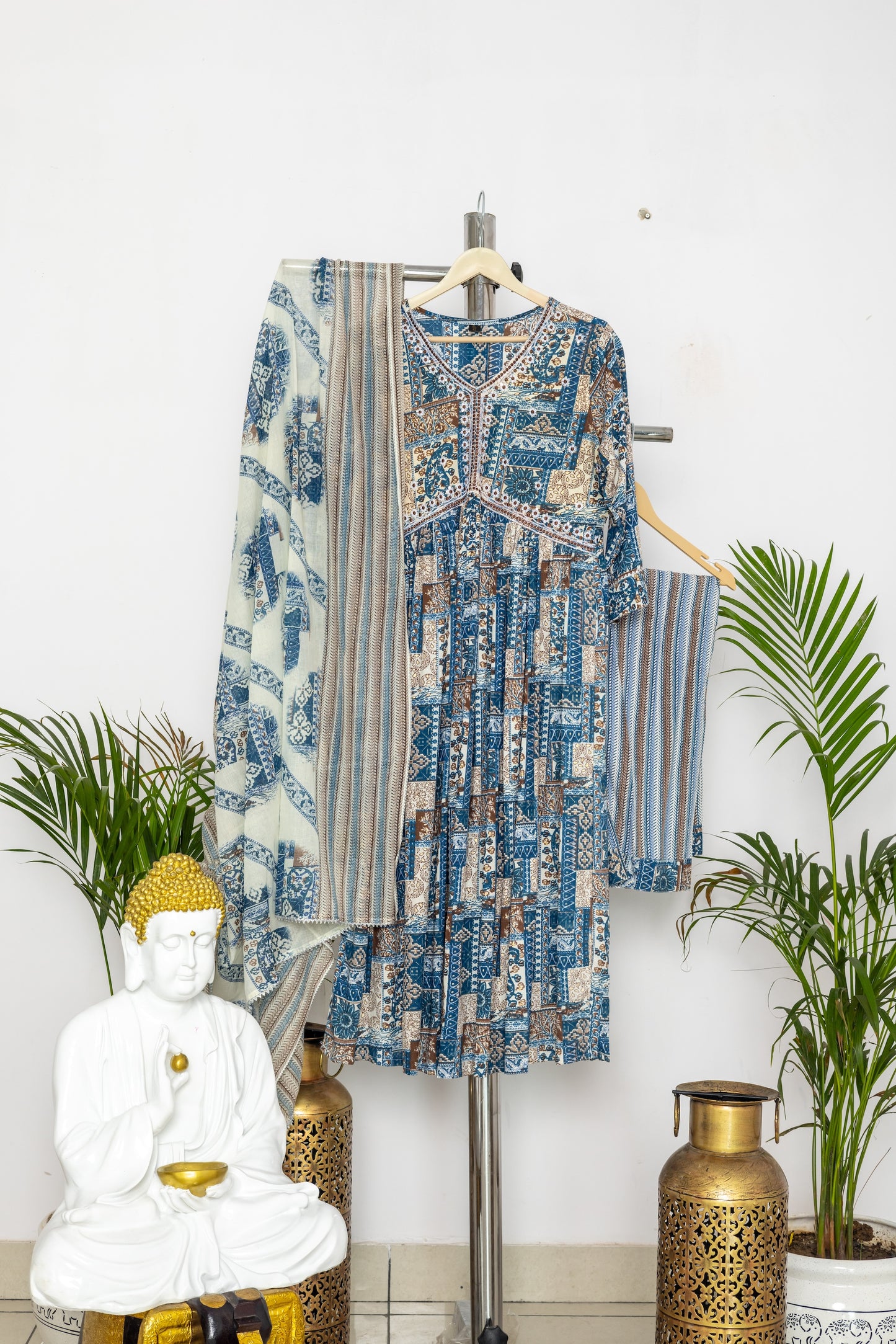 Cotton Salwar Suit with Dupatta | High-Quality Ethnic Wear (TMRSUITWDPTTA011)