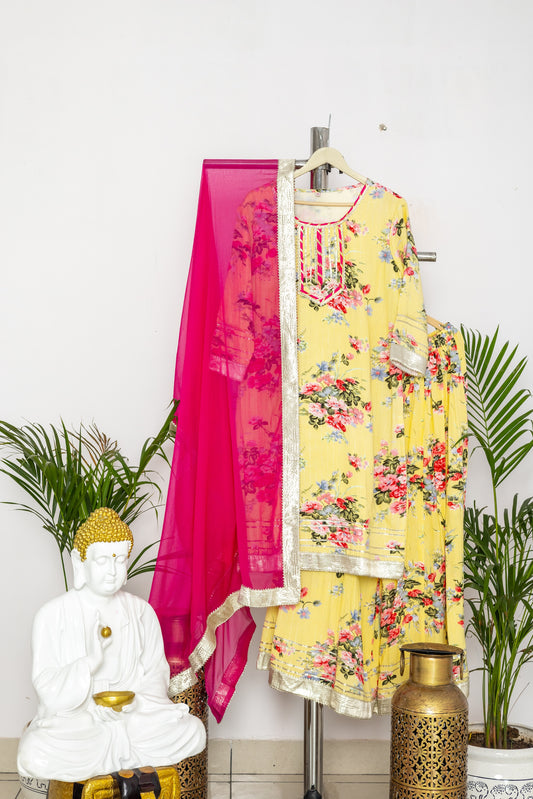 Cotton Salwar Suit with Dupatta | High-Quality Ethnic Wear (TMRSUITWDPTTA012)