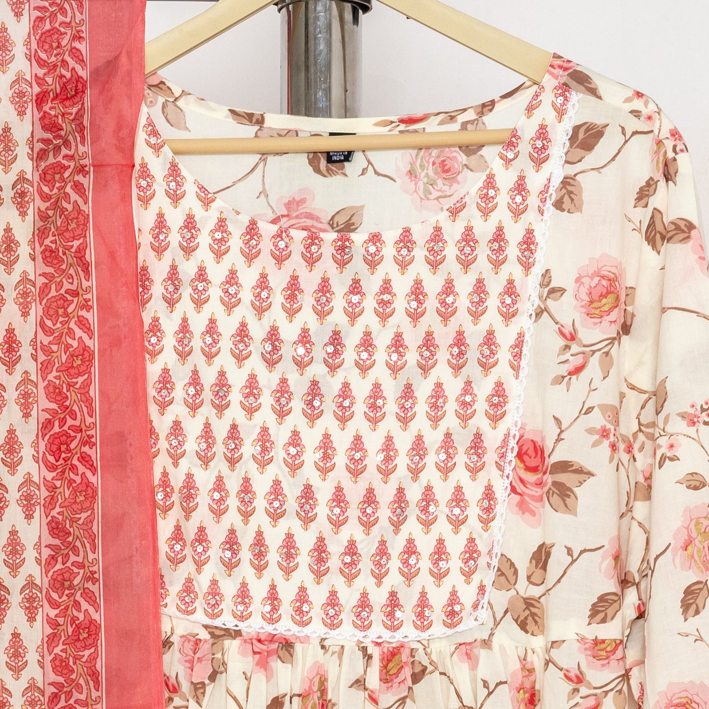 Cotton Salwar Suit with Dupatta | High-Quality Ethnic Wear (TMRSUITWDPTTA013)