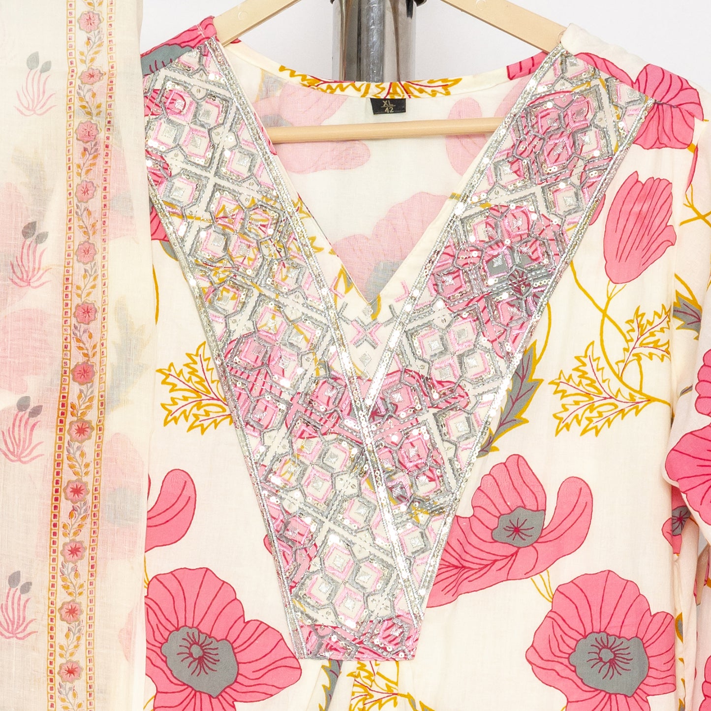 Cotton Salwar Suit with Dupatta | High-Quality Ethnic Wear (TMRSUITWDPTTA014)