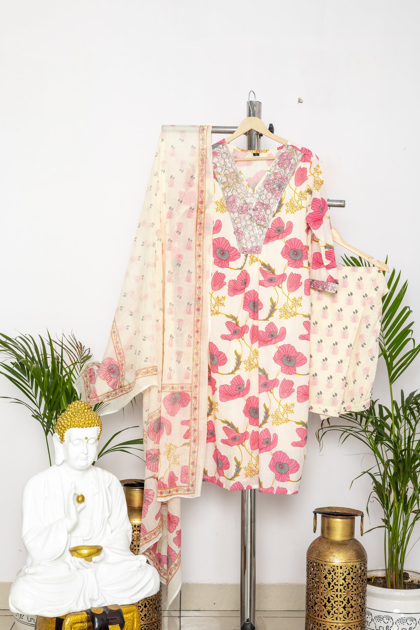 Cotton Salwar Suit with Dupatta | High-Quality Ethnic Wear (TMRSUITWDPTTA014)