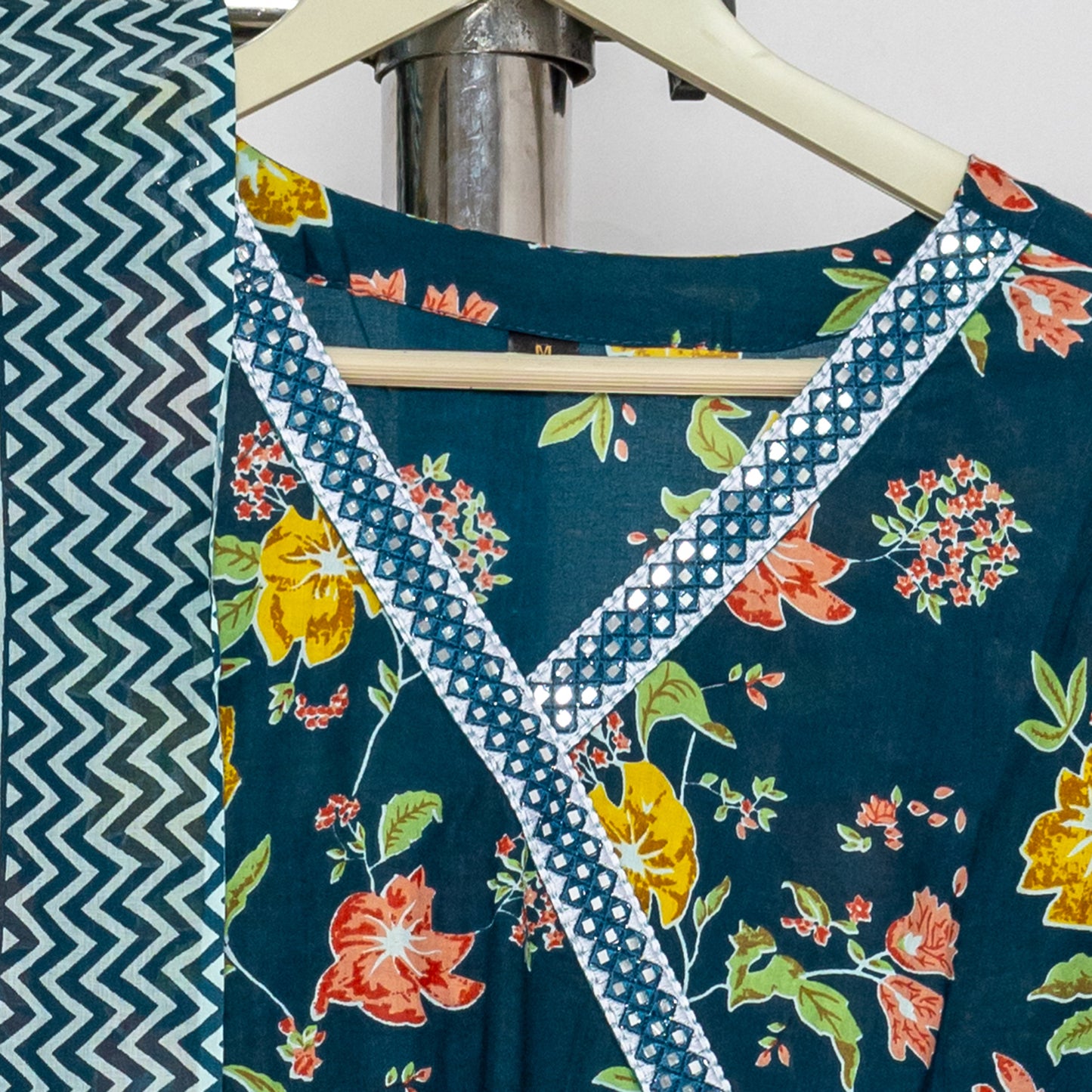 Cotton Salwar Suit with Dupatta | High-Quality Ethnic Wear (TMRSUITWDPTTA016)