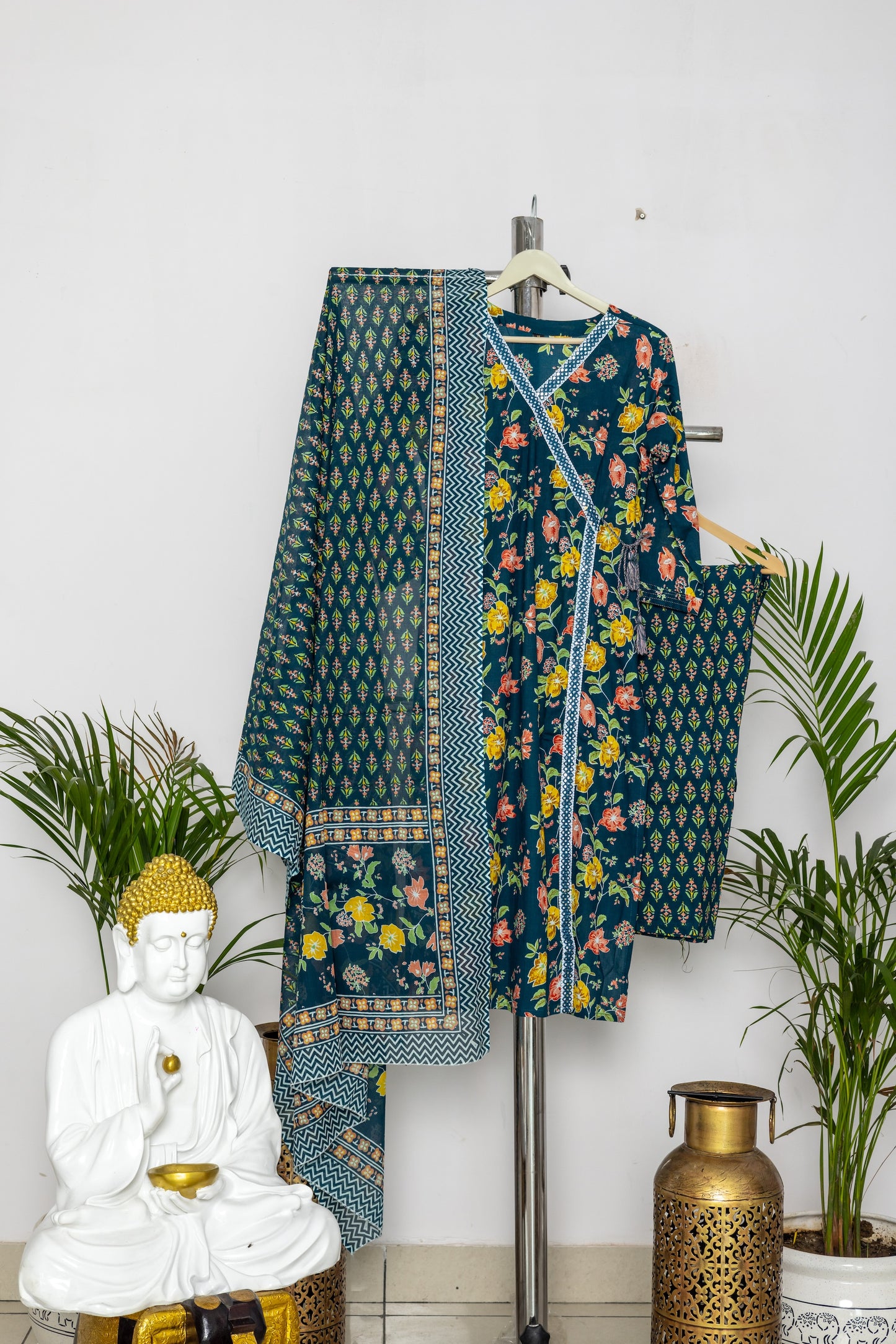 Cotton Salwar Suit with Dupatta | High-Quality Ethnic Wear (TMRSUITWDPTTA016)