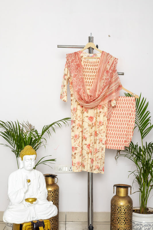 Cotton Salwar Suit with Dupatta | High-Quality Ethnic Wear (TMRSUITWDPTTA017)