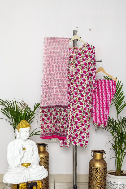 Cotton Salwar Suit with Dupatta | High-Quality Ethnic Wear (TMRSUITWDPTTA019)