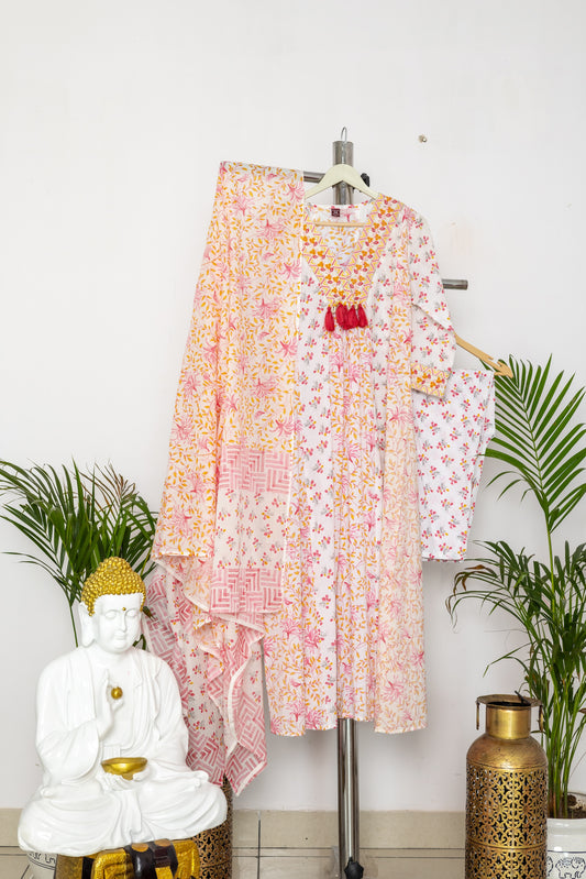 Cotton Salwar Suit with Dupatta | High-Quality Ethnic Wear (TMRSUITWDPTTA022)