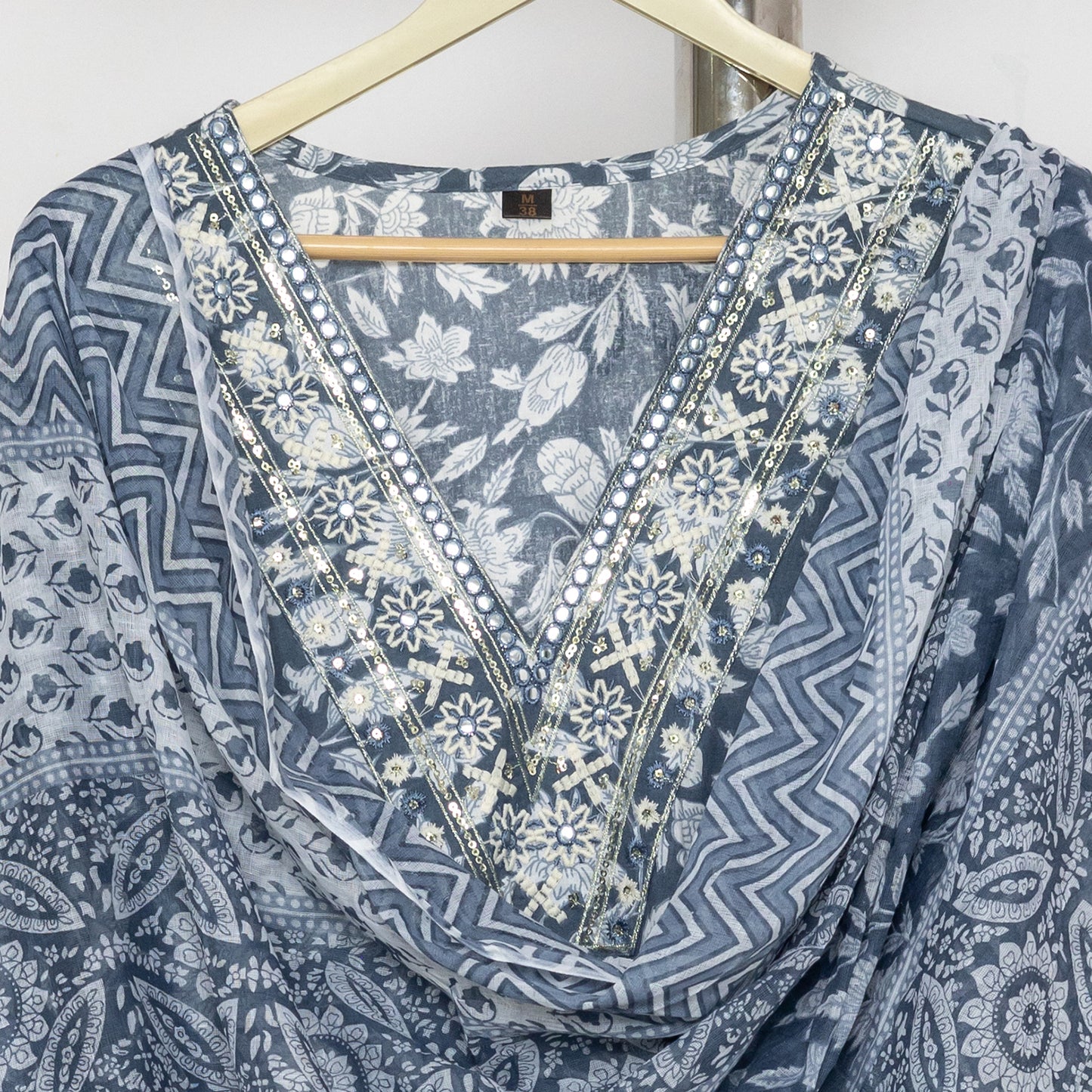 Cotton Salwar Suit with Dupatta | High-Quality Ethnic Wear (TMRSUITWDPTTA027)