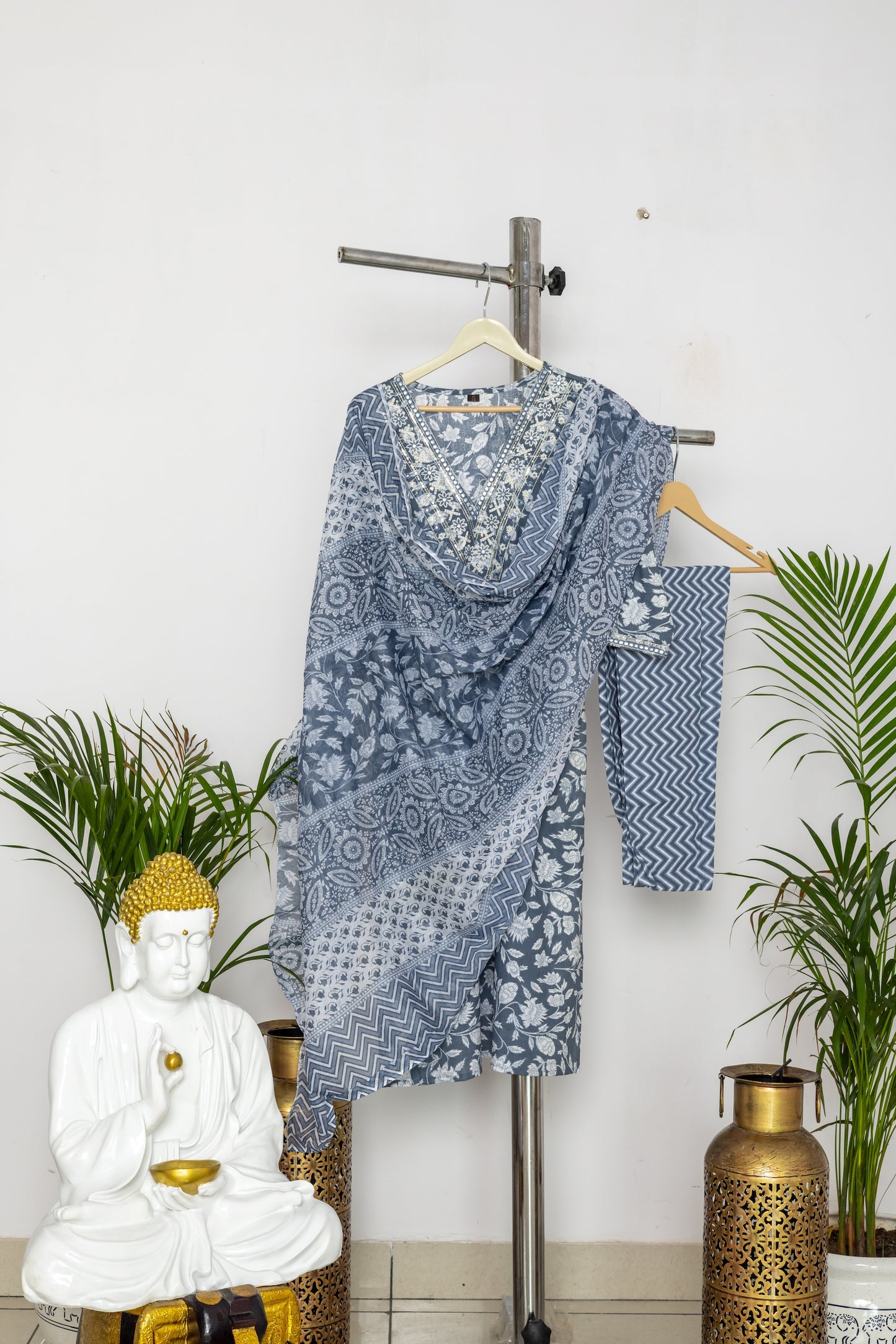 Cotton Salwar Suit with Dupatta | High-Quality Ethnic Wear (TMRSUITWDPTTA027)