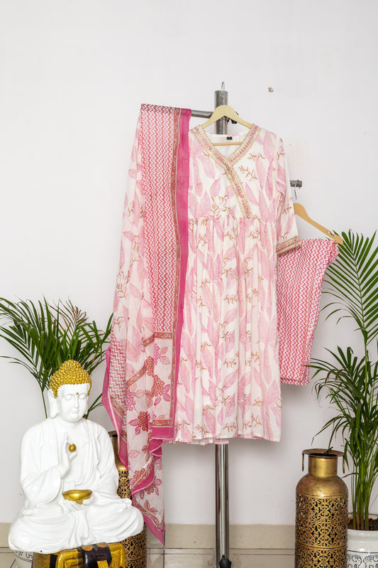 Cotton Salwar Suit with Dupatta | High-Quality Ethnic Wear (TMRSUITWDPTTA029)