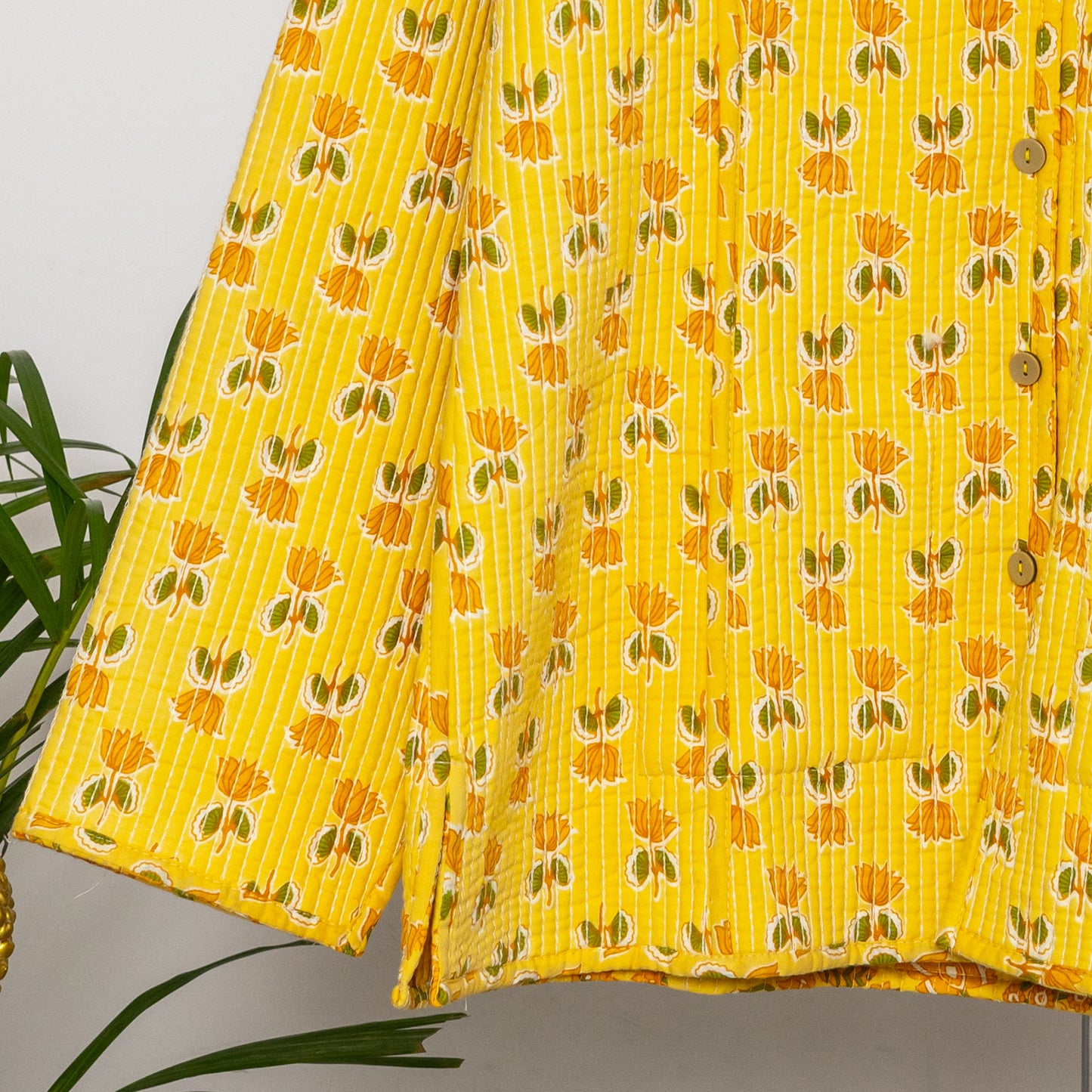 Reversible Unisex Cotton Block Print Jacket (TMRJACKET002)