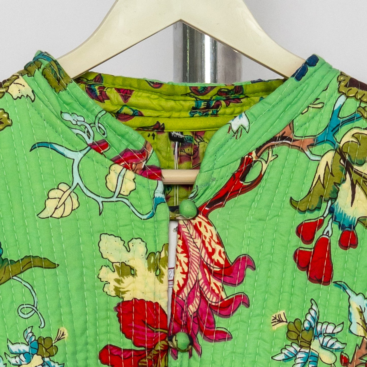 Reversible Unisex Cotton Block Print Jacket (TMRJACKET003)