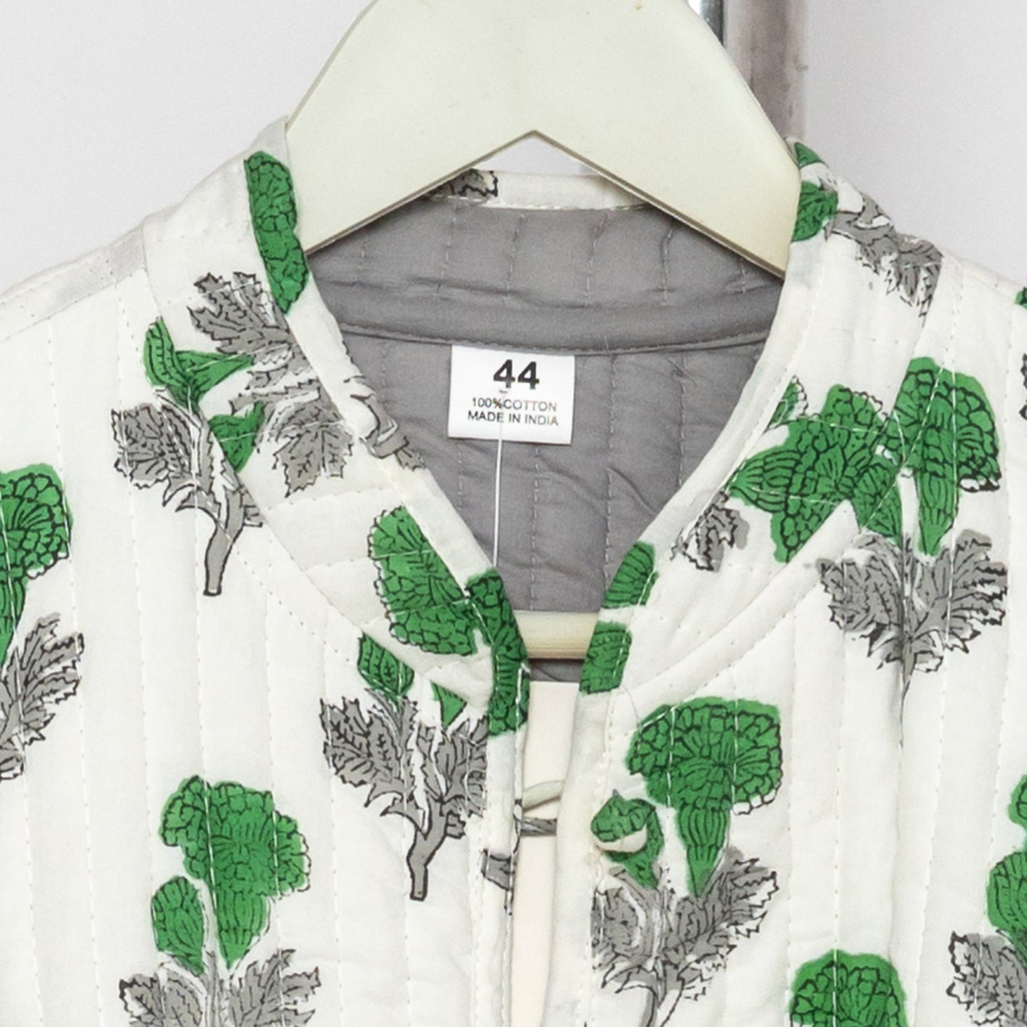 Reversible Unisex Cotton Block Print Jacket (TMRJACKET005)