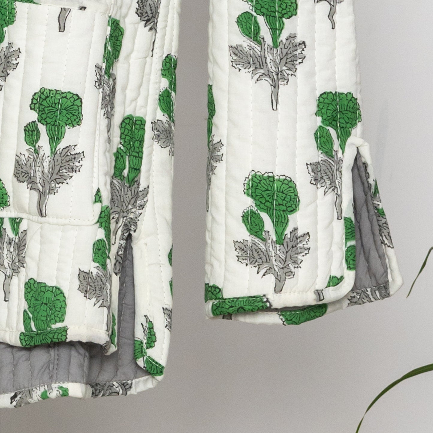 Reversible Unisex Cotton Block Print Jacket (TMRJACKET005)