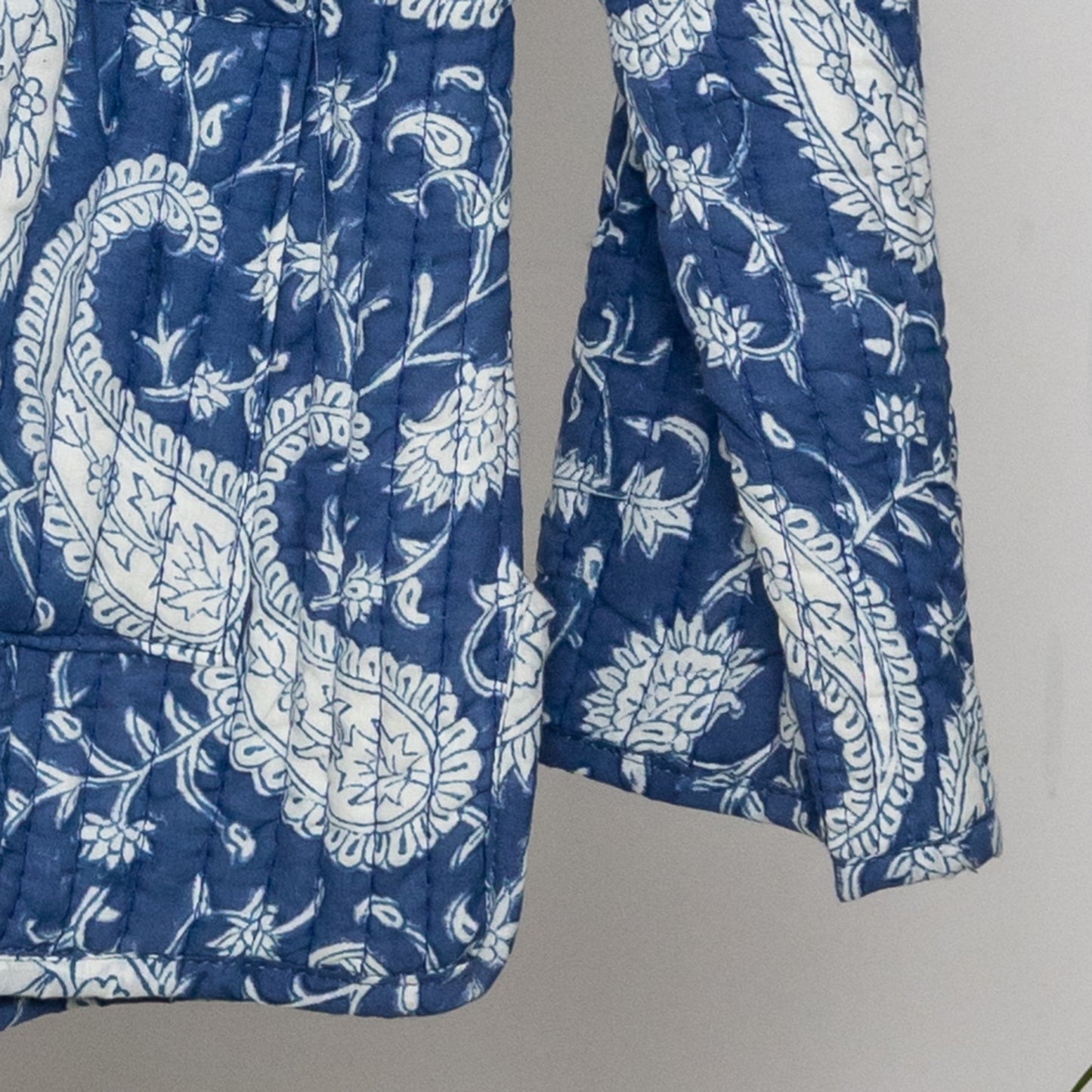 Reversible Unisex Cotton Block Print Jacket (TMRJACKET006)