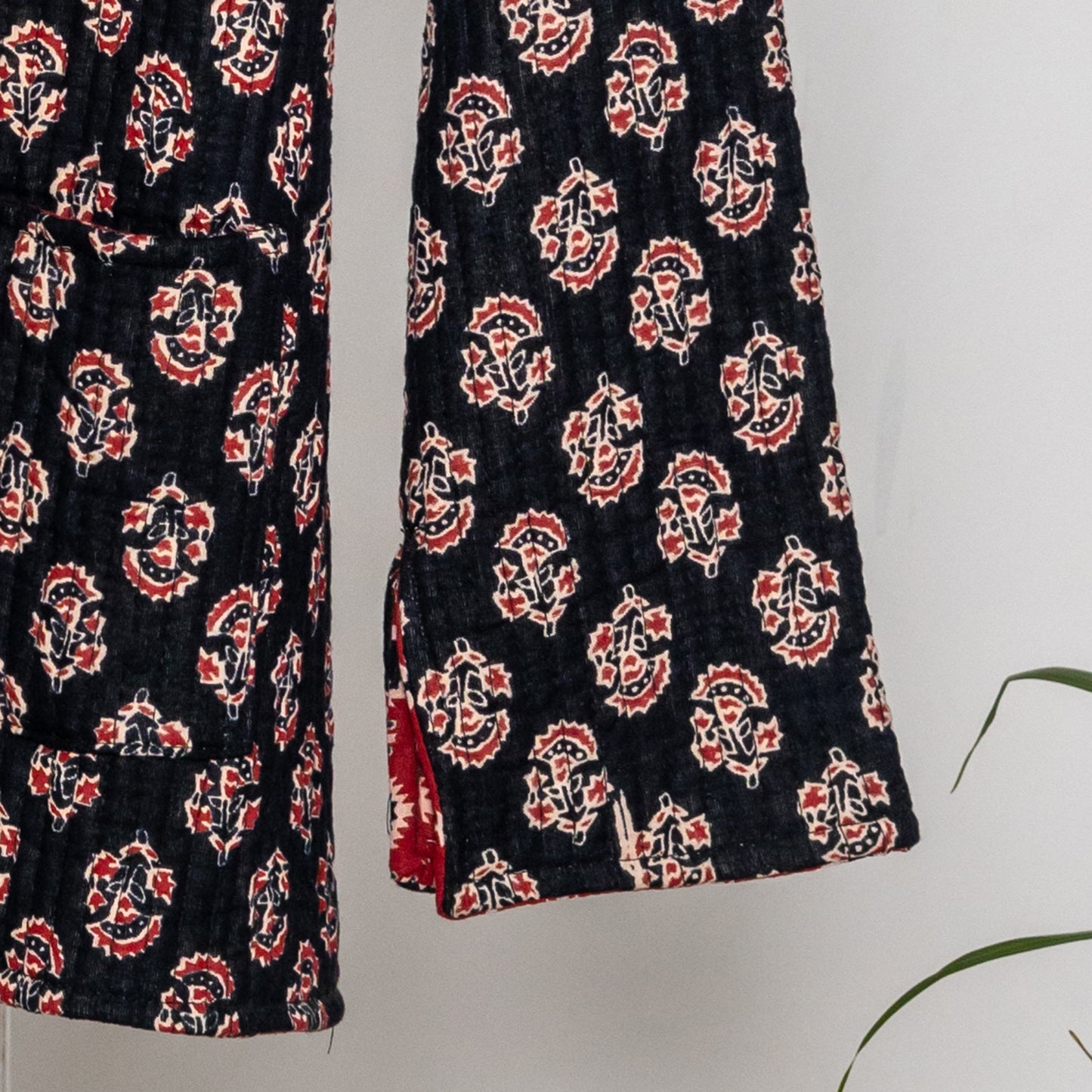 Reversible Unisex Cotton Block Print Jacket (TMRJACKET008)