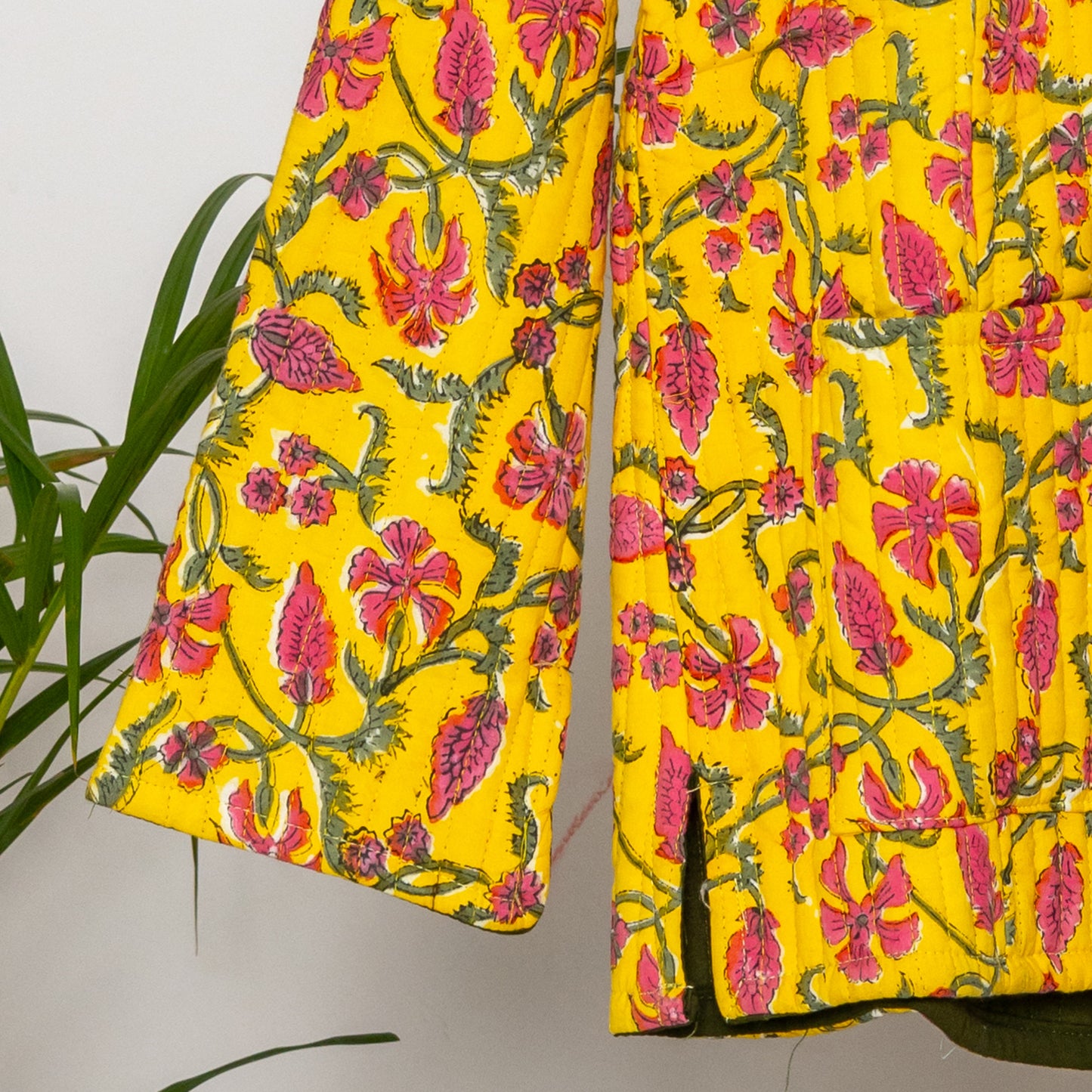 Reversible Unisex Cotton Block Print Jacket (TMRJACKET009)