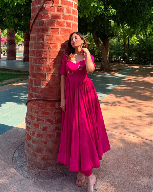 Anarkali Suit (Festival Session Special Cotton Fabric)