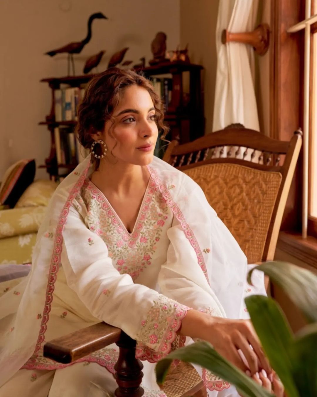 Pure chanderi heavy suit